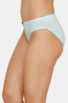 Zivame Anti-Microbial Low Rise Full Coverage Bikini Panty (Pack of 3) - Multicolor — thumbnail 12